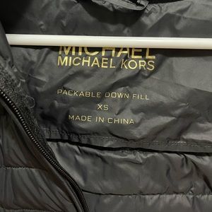 Michael Kors parka coat XS